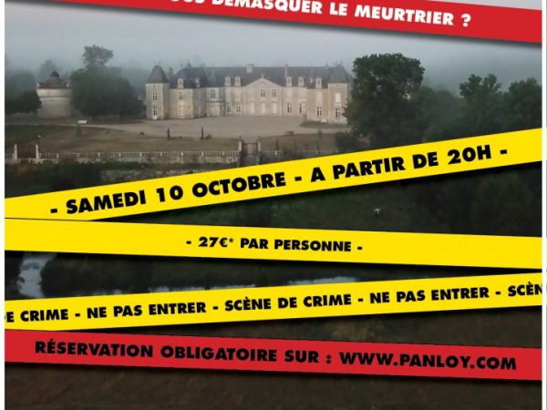 Murder party au château de Panloy, Nouvelle-Aquitaine